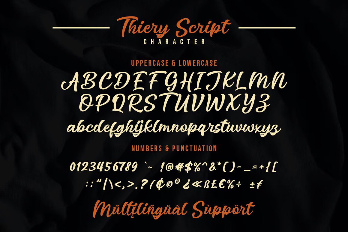 Thiery Script Font-3