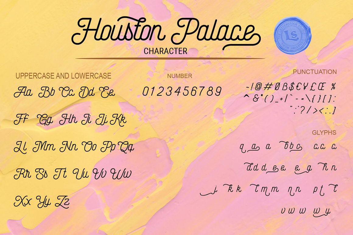 Houston Palace Font-3