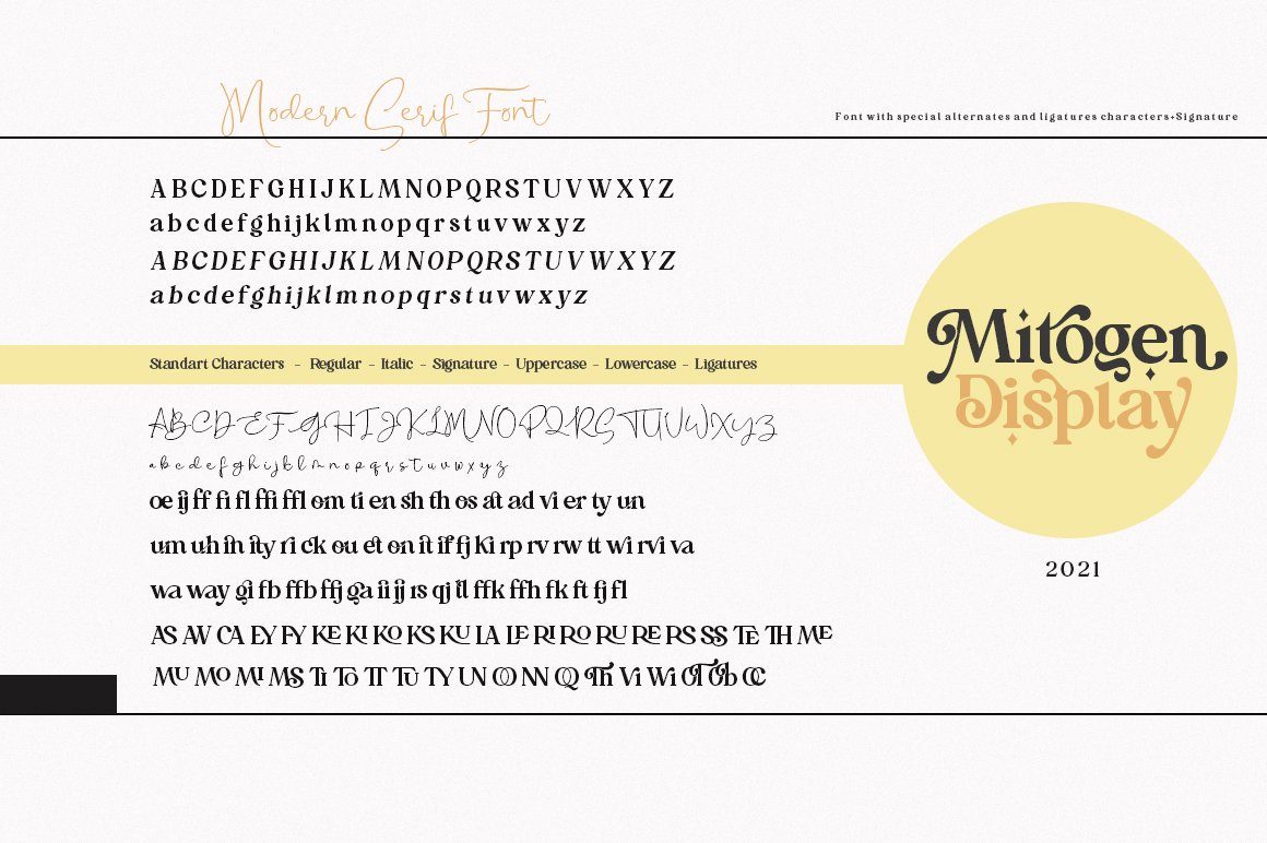 Mitogen Display Font-3