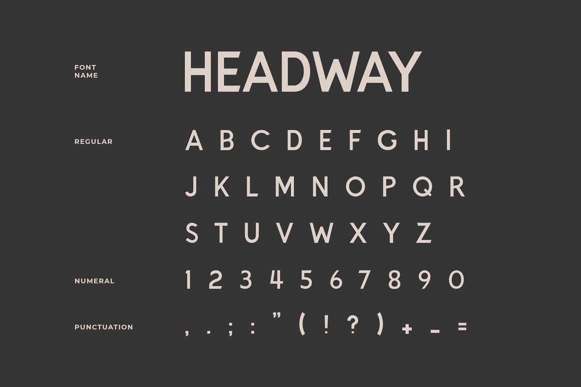 Headway Font-3