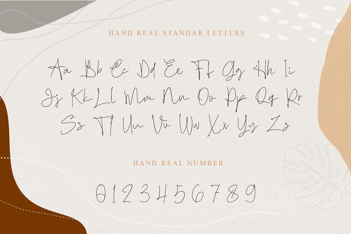 Hand Real Font-2