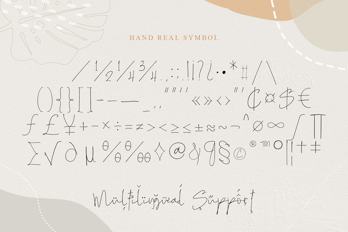 Hand Real Font-3