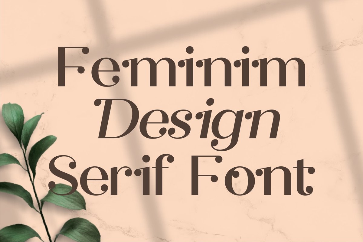 Fuente Serif Femenina Moderna Safira-2
