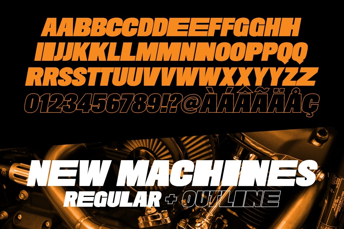 New Machines Sans Display Font-3