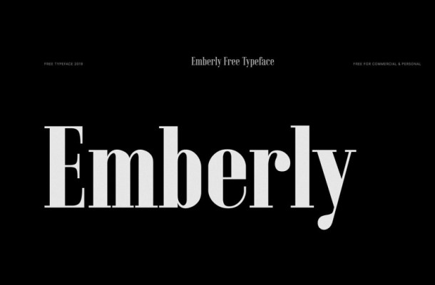 Familia tipográfica Emberly Serif