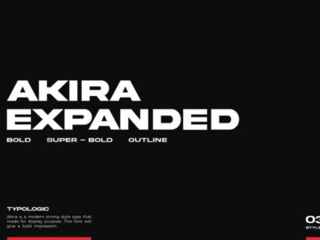 akira-expanded-sans-serif-fuente