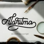 Aloritma Monoline Script