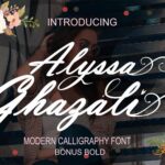 Alyssa Ghazali Calligraphy