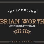 BRIAN WORTH Vintage
