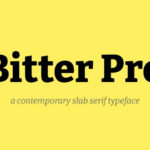 Bitter Pro Serif