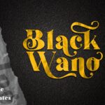 Black Wano Serif