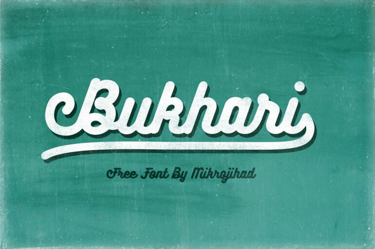 bukhari-script-fuente-libre