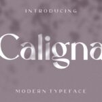 Caligna Modern Sans Serif