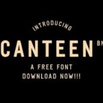 Canteen BN Sans Serif