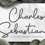Charles Sebastian Monoline Script