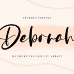 Deborah Handwritten Script