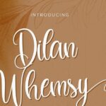 Dilan Whemsy Calligraphy Script