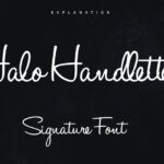 Halo Handletter  Free