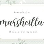 Marsheilla Modern Calligraphy