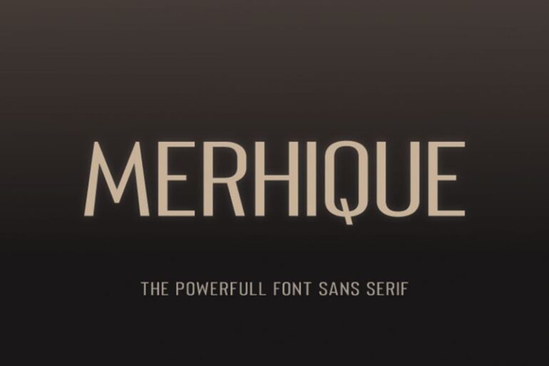 Merhique Sans Serif Familia-1