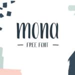 Mona Handdrawn  Free