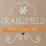 Orangimelo Hand Drawn  Free