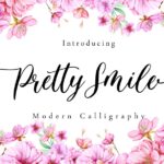 Pretty Smile Calligraphy Script