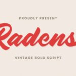Radens Bold Script
