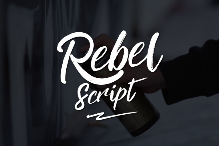 rebel-script-marcador-fuente