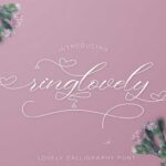 Ringlovely Calligraphy Script