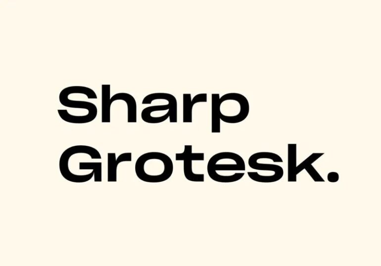 Fuente Sharp Grotesk