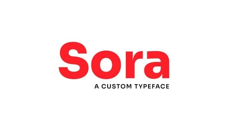 Familia de fuentes Sora Sans Serif-1