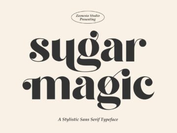 Fuente mágica de azúcar