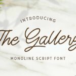 The Gallery Monoline Script
