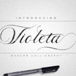 Violeta Script  Free Download