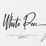 White Pen Script